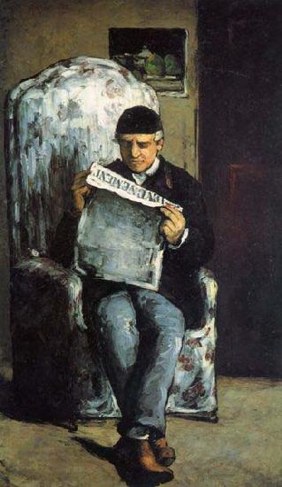 Paul Cezanne Portrait of the Artist Father Louis Auguste Cezanne Sweden oil painting art